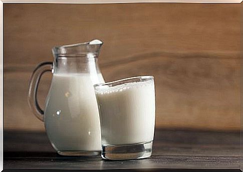 Foods that burn fat such as whipped milk