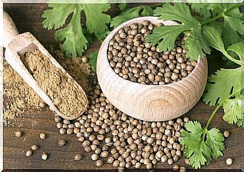 Natural remedies for heavy menstruation with coriander seeds