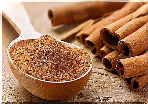 Cinnamon powder