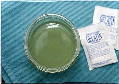 Jar of gelatin