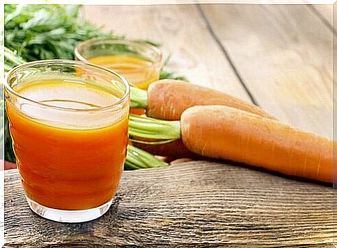 Carrot juice that eliminates phlegm