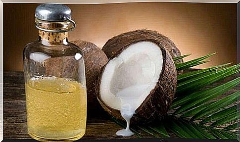 Treatment to stimulate natural growth with coconut oil