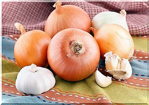 Onions and garlic are vegetables for weight loss